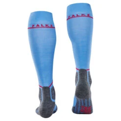 2022 Falke Women's SK4 Energizing Light Ski Sock -Swix Store 22 Falke WMNS SK4 Ski Sock BLU 4