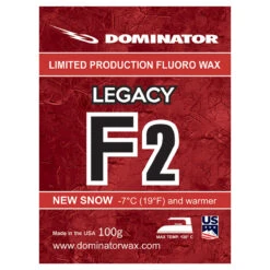 Dominator Legacy Fluoro Race Wax -Swix Store Dominator Legacy F2 Wax 100g
